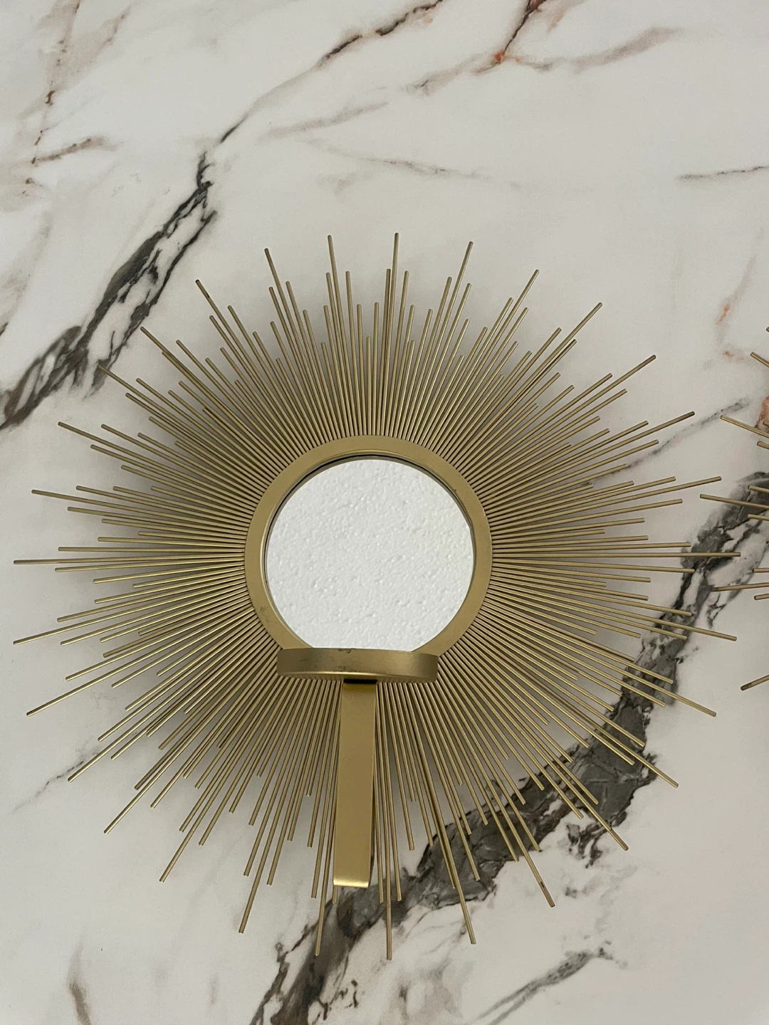 Golden Decorative Mirror - photo 2