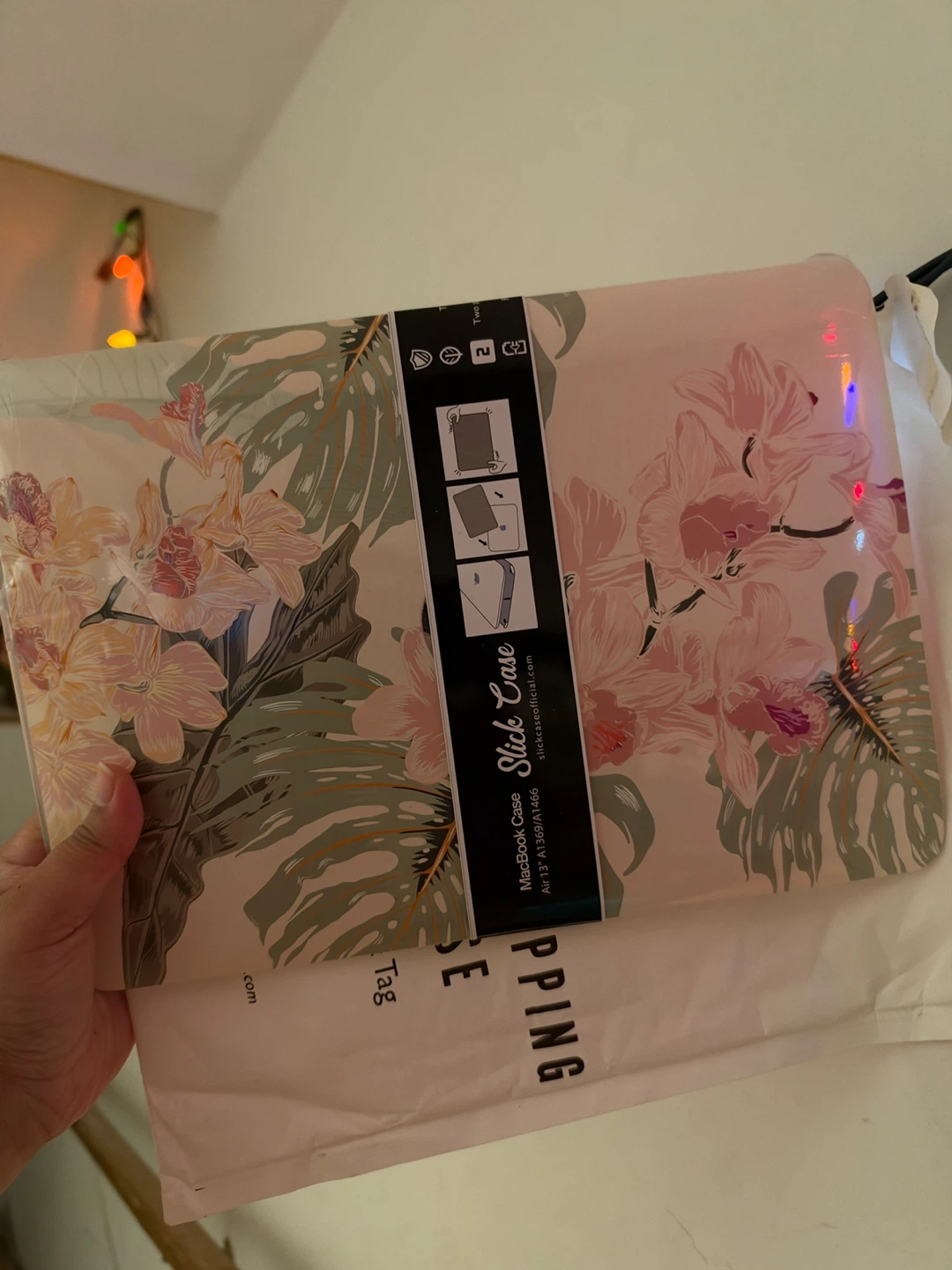 Slick Case for MacBook Air 13 Inch Floral Print