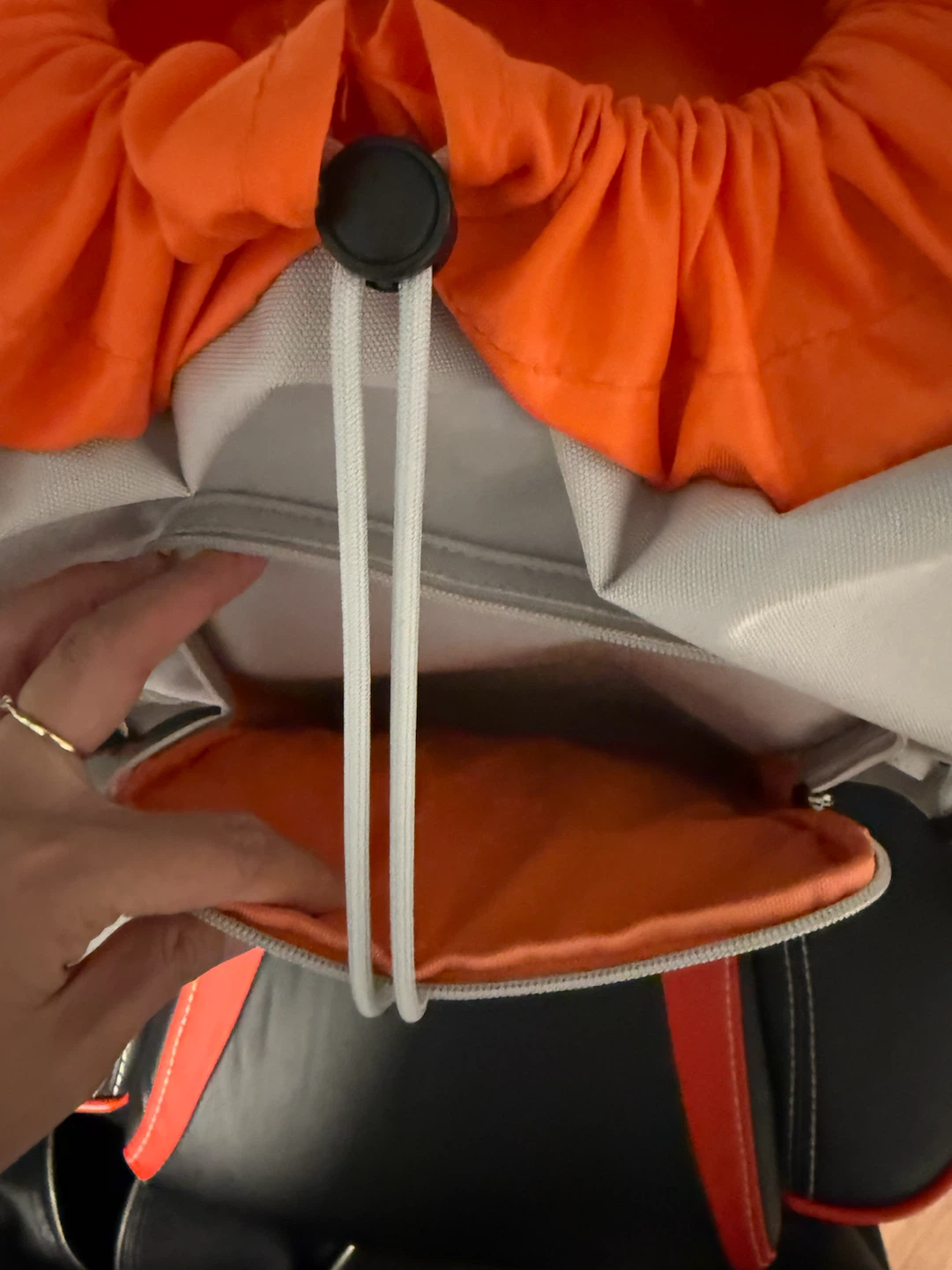 Bostanten Backpack Grey and Orange - photo 4