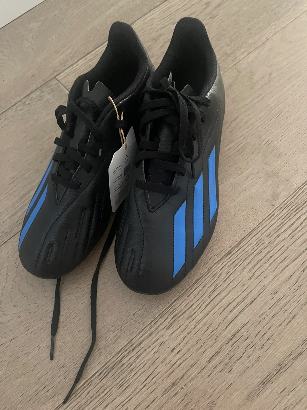 Adidas Soccer Cleats Black and Blue