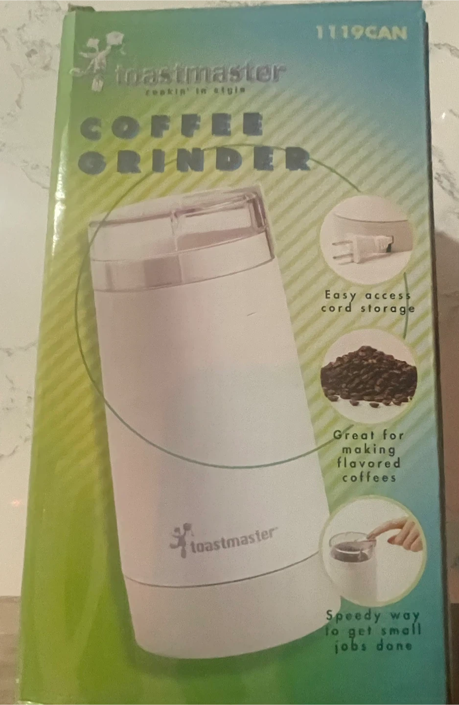 Brand New Toastmaster Electric Coffee & Spice Grinder 1119CAN - photo 2