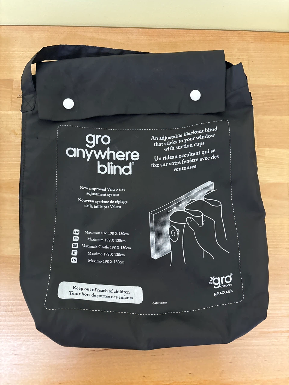 The Gro Company Gro Anywhere Blackout Blind