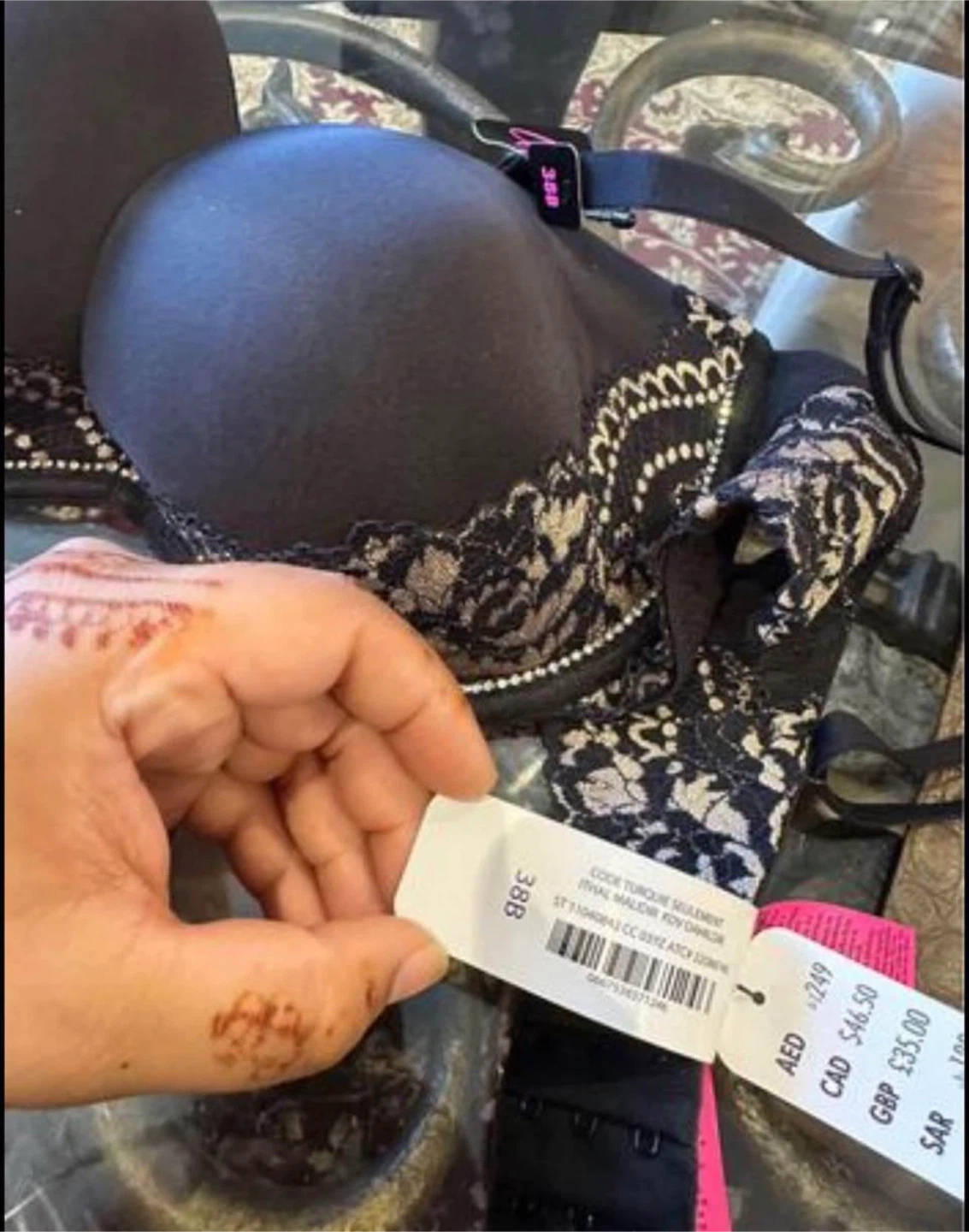 Lasenza rhinestone lace bra - photo 2