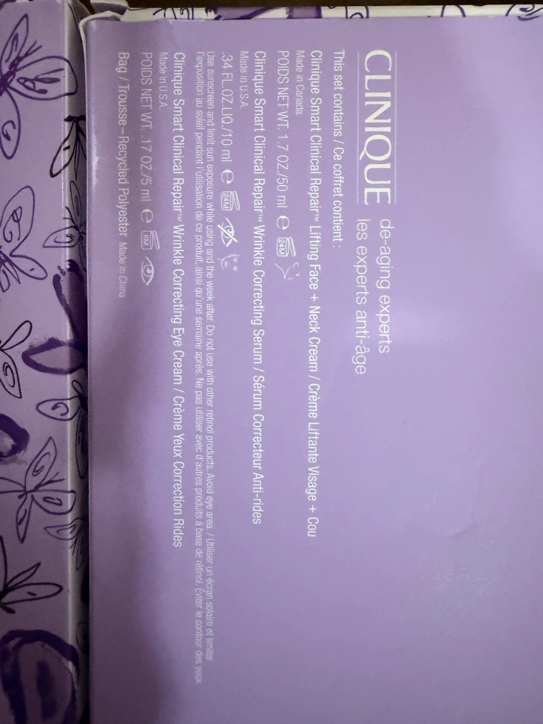 2 new Clinique De-Aging Experts Gift Set - photo 2