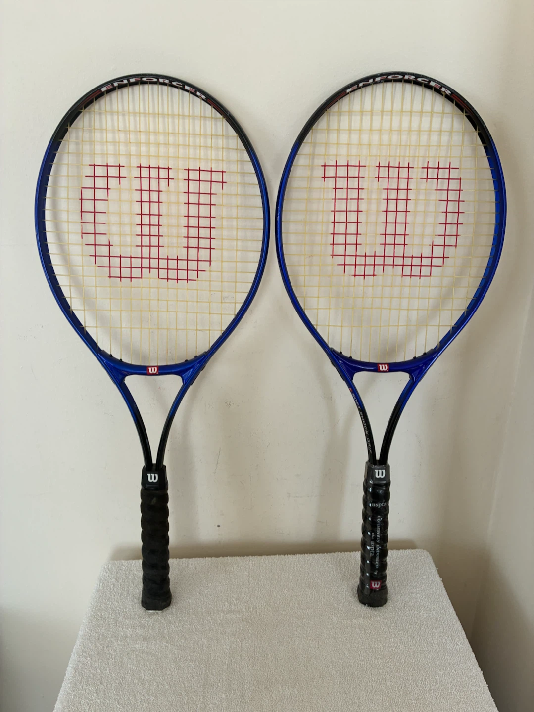 Pair of Wilson Enforcer Tennis Rackets