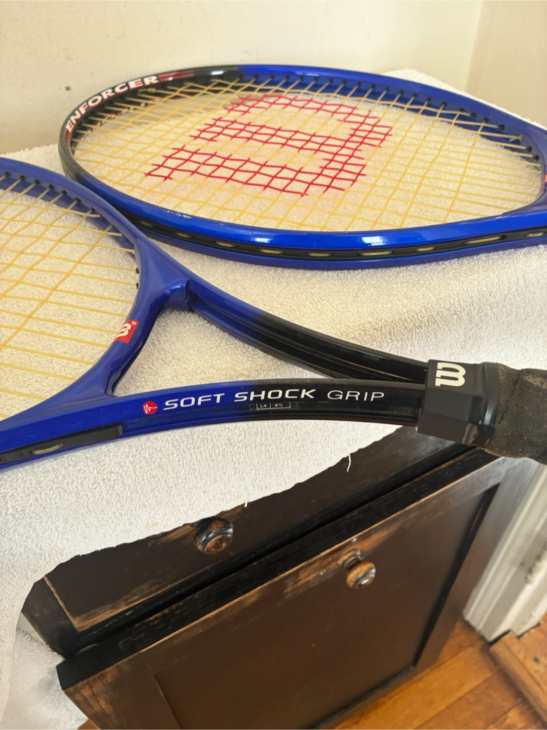 Pair of Wilson Enforcer Tennis Rackets - photo 3