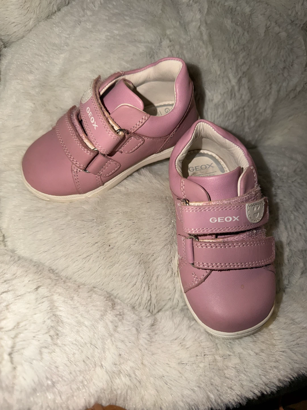 Souliers Geox pour enfant rose