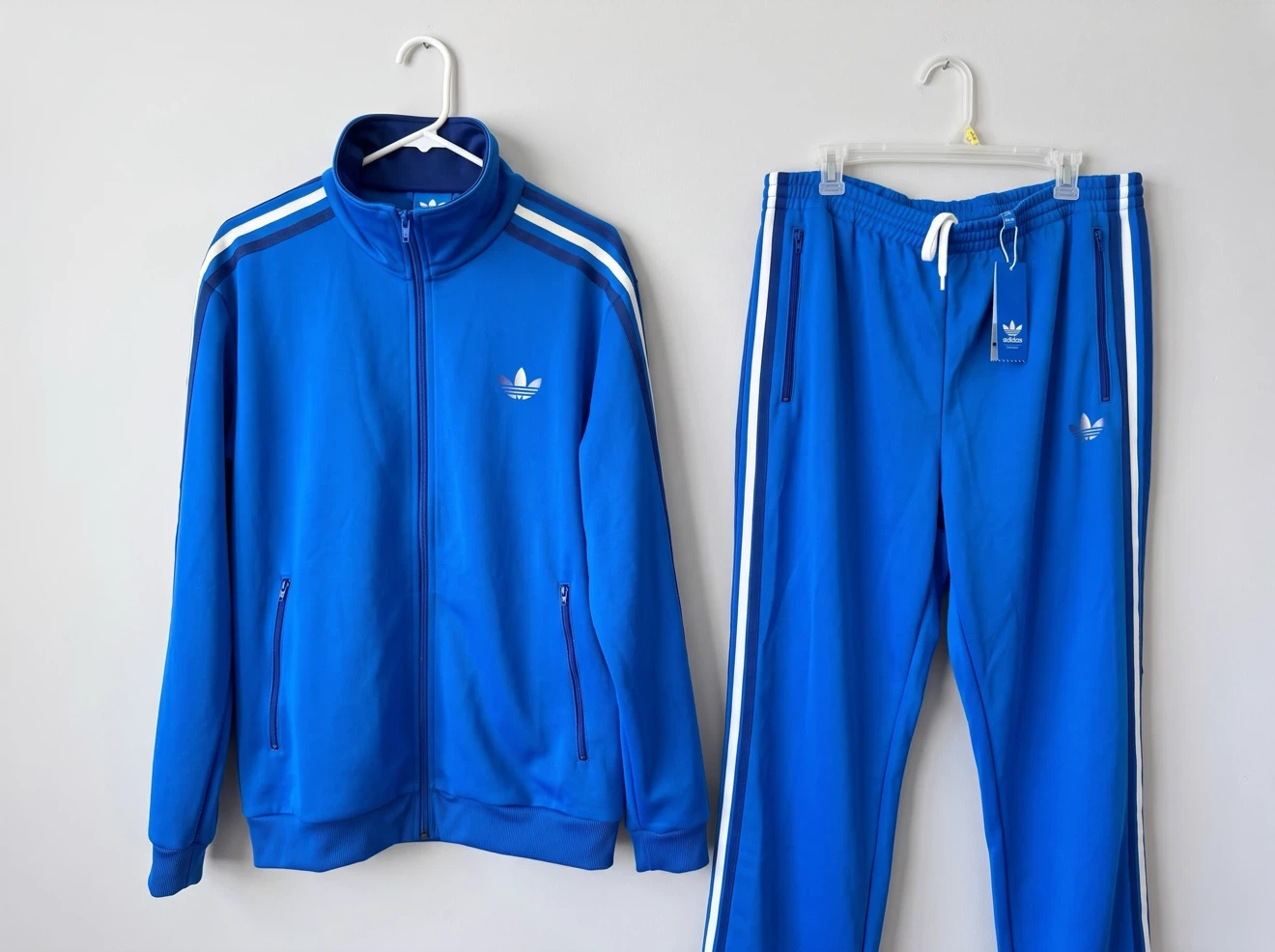 NEW Adidas Originals Firebird 2-Piece Track - Royal Blue Size L - photo 2