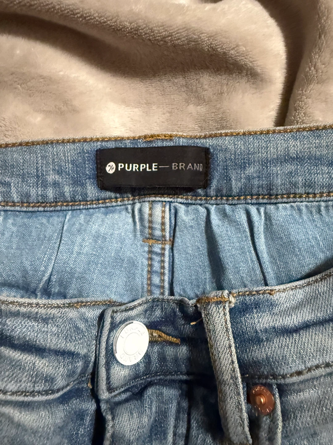 Purple Brand Slim Fit jorts - photo 2