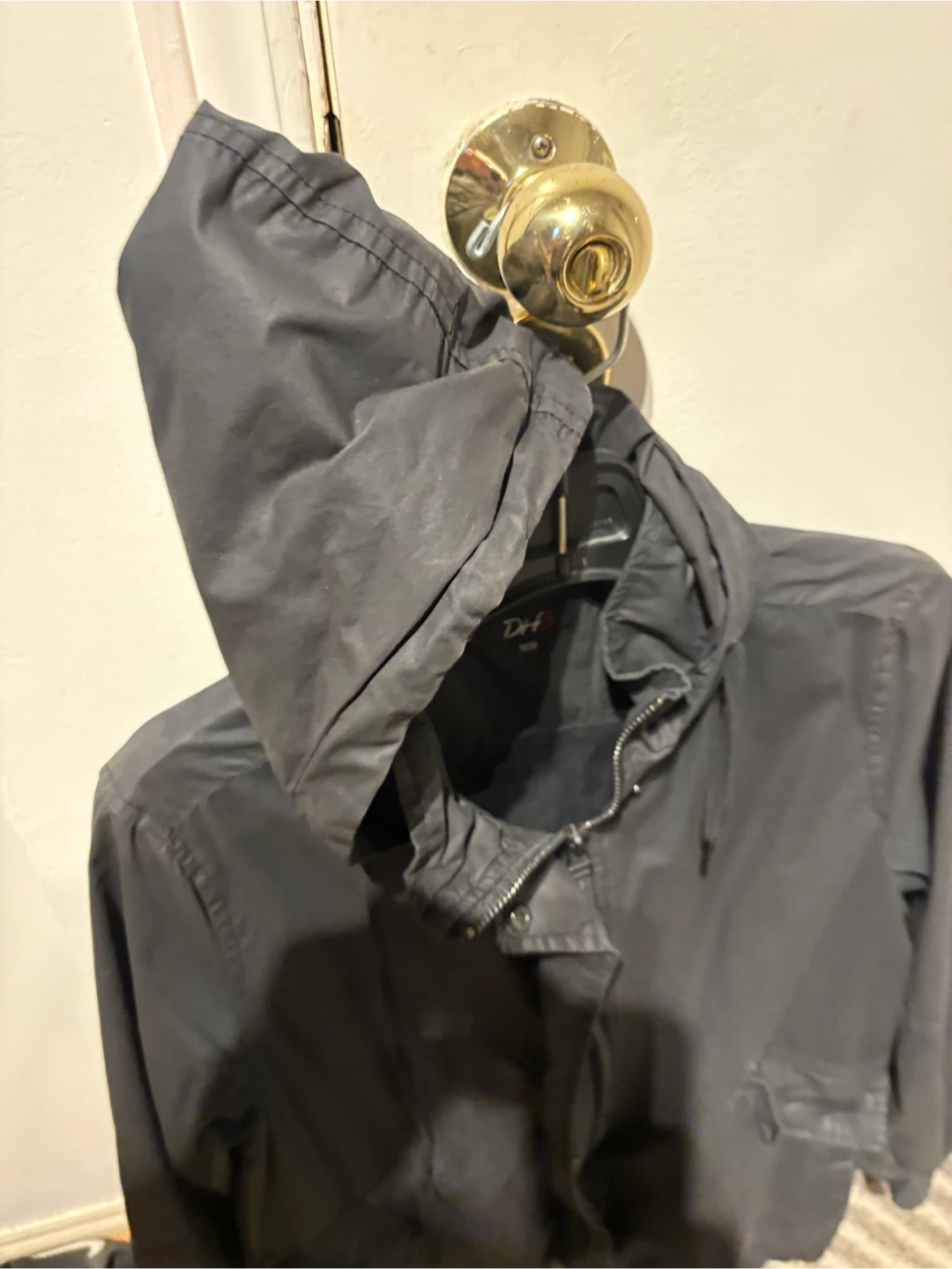 DH3 Black Hooded Jacket - photo 2