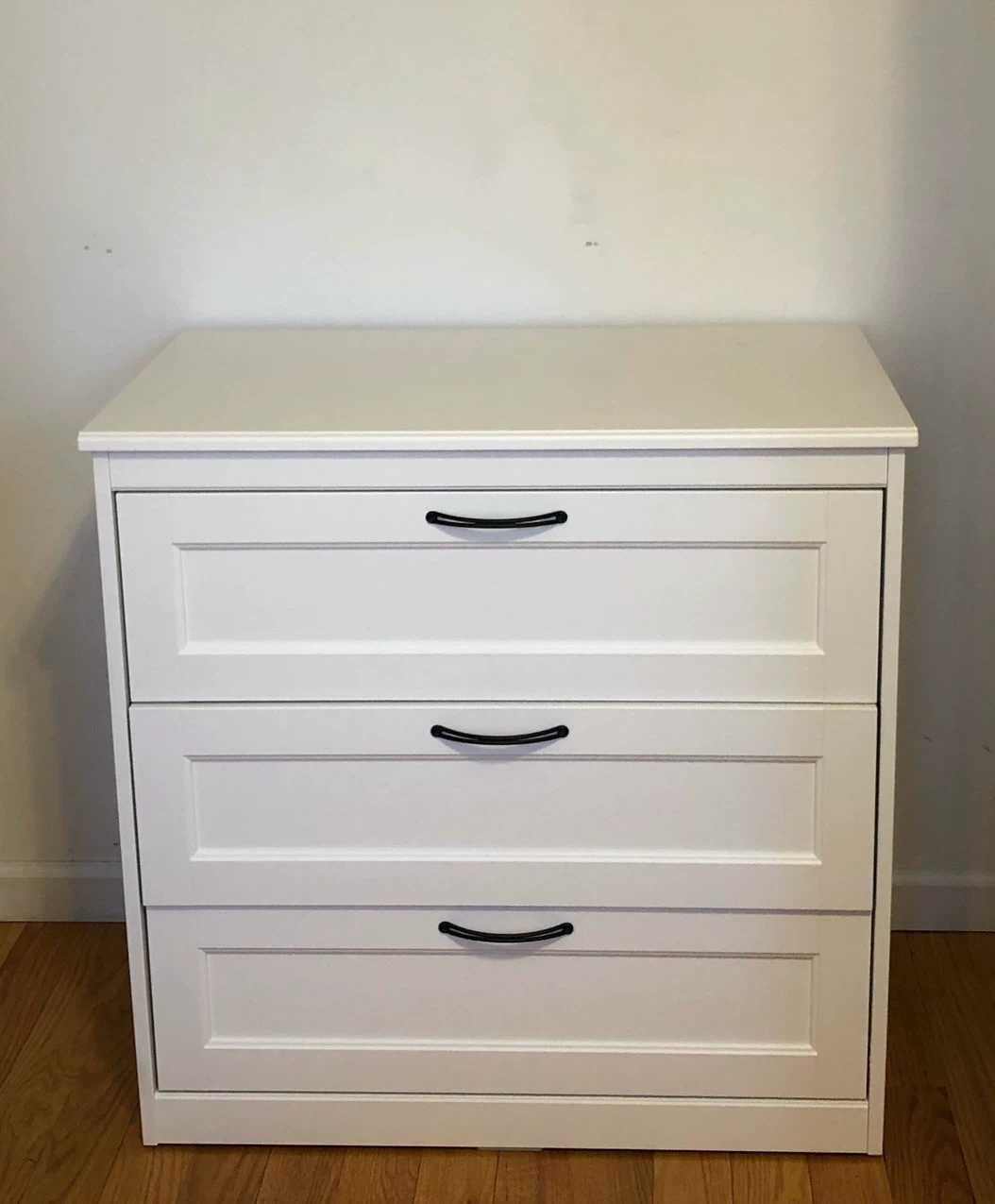 IKEA White dresser with 3 drawers