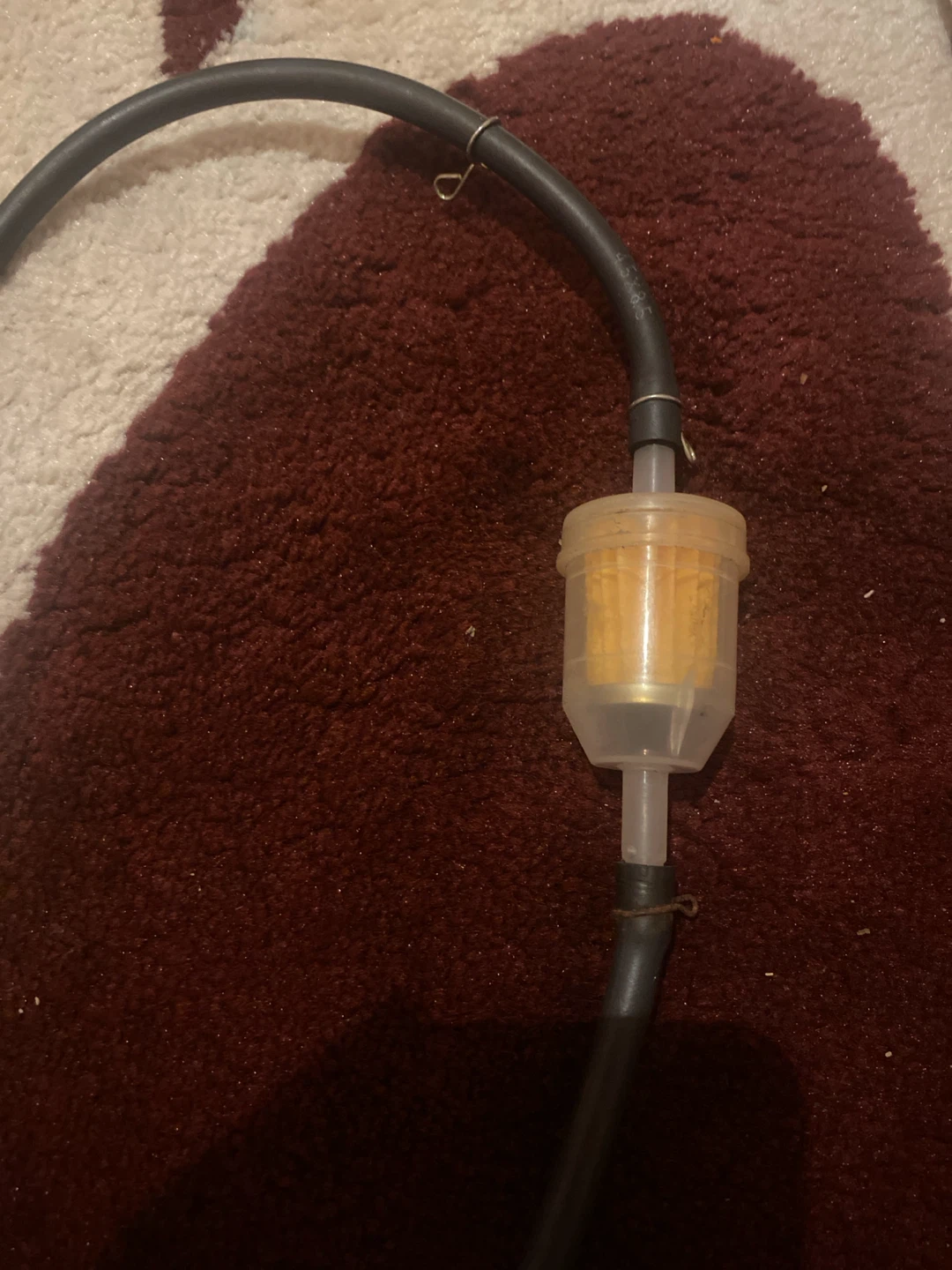 Inline Fuel Filter with Hose