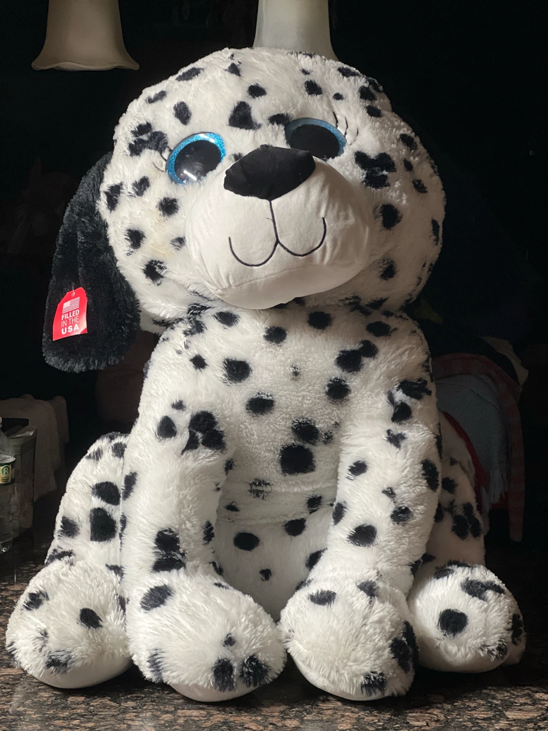 Large Stuffed Dalmatian Dog Toy