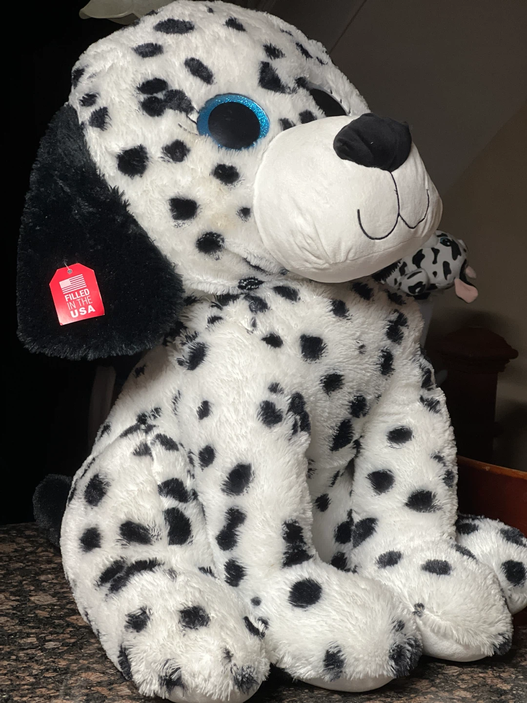 Large Stuffed Dalmatian Dog Toy - photo 4