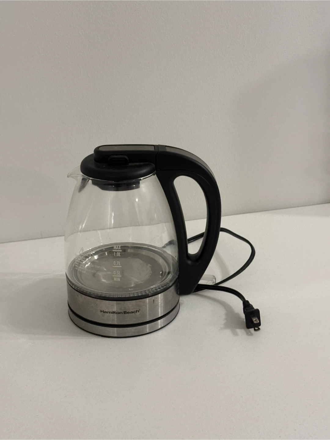 Hamilton Beach 1.0L Glass Electric Kettle - photo 2