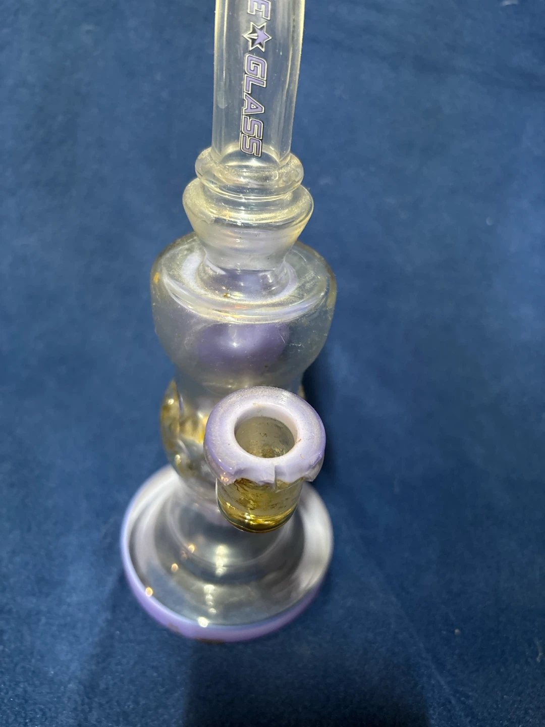 Nice Glass Purple Accent Glass Rig - photo 2