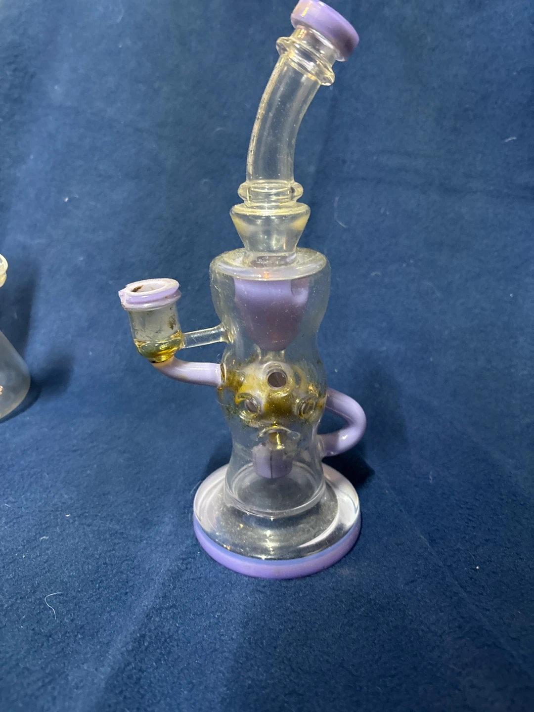 Nice Glass Purple Accent Glass Rig - photo 3