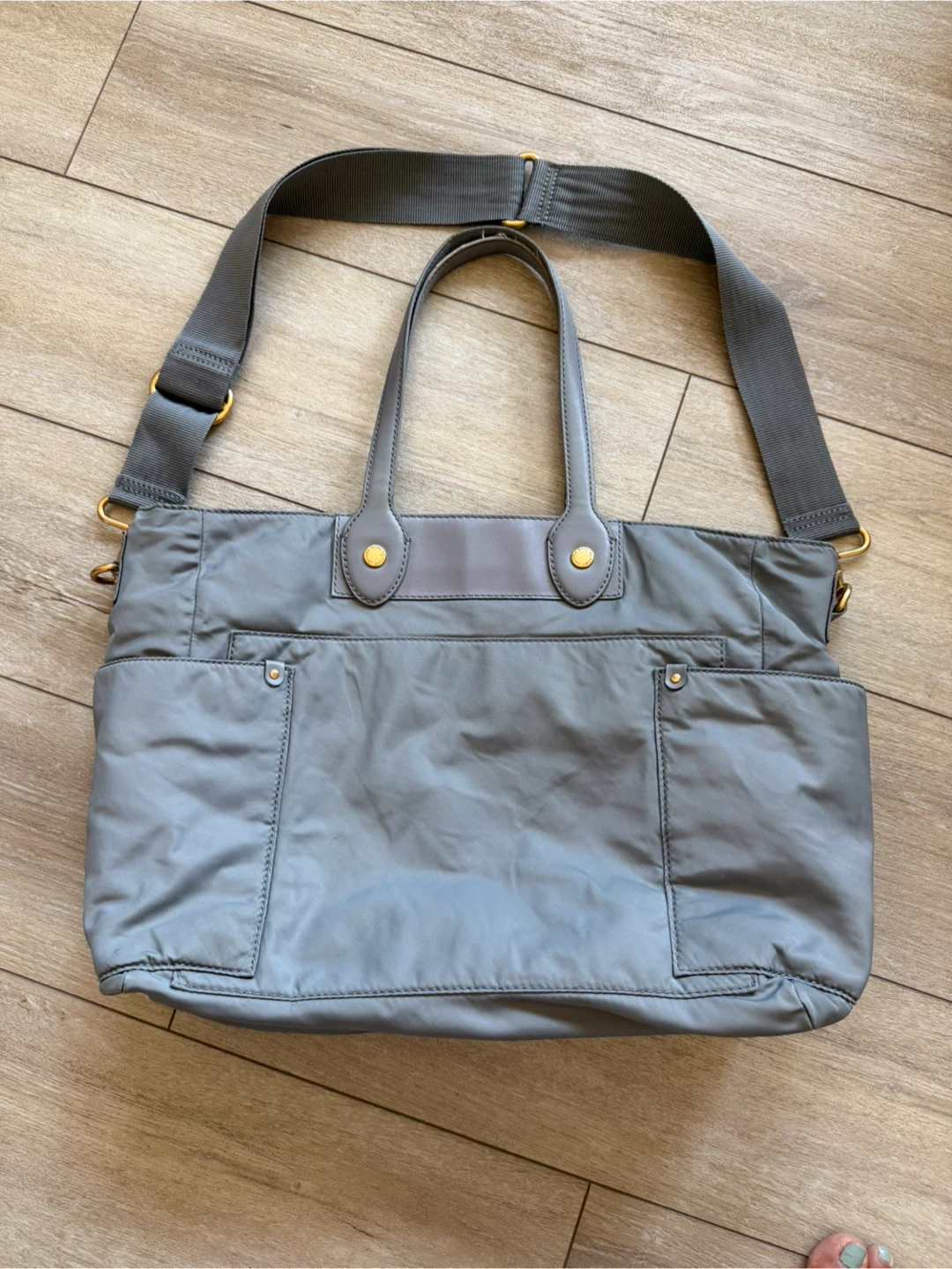 Marc by Marc Jacobs Grey Nylon Tote Bag - photo 2