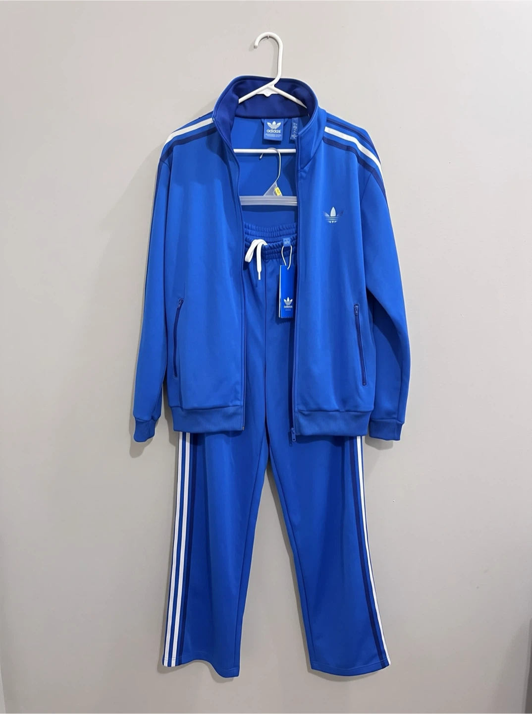 NEW Adidas Originals Firebird 2-Piece Track - Royal Blue Size L