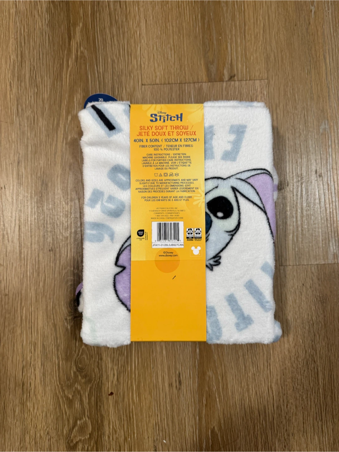 Disney Stitch Silky Soft Travel Throw - photo 2