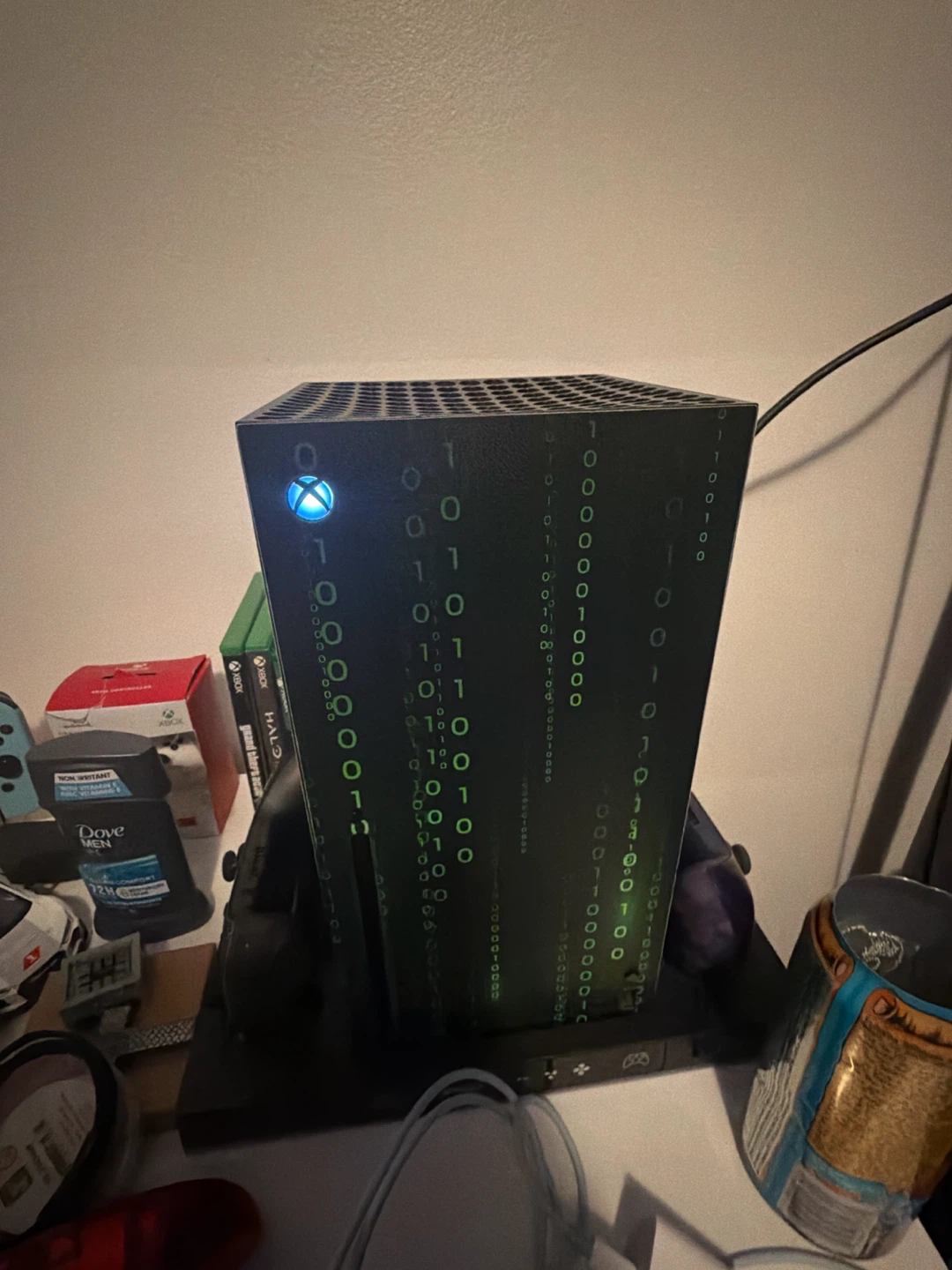 Xbox Series X Console with Matrix Skin