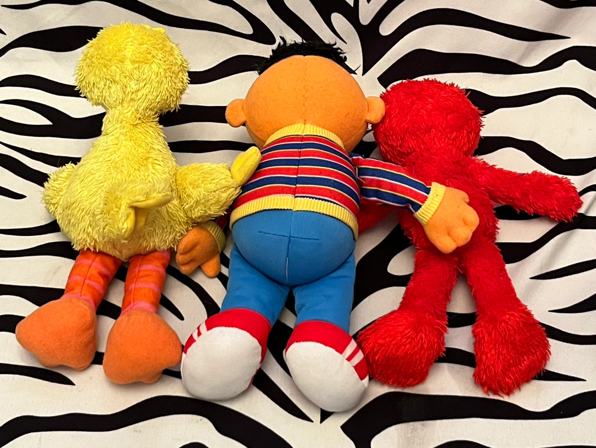 ♥️ Lot of 3 Sesame Street Plush Toys ♥️ - photo 4