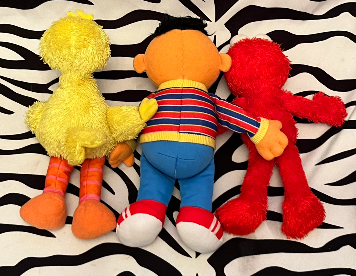 ♥️ Lot of 3 Sesame Street Plush Toys ♥️ - photo 5