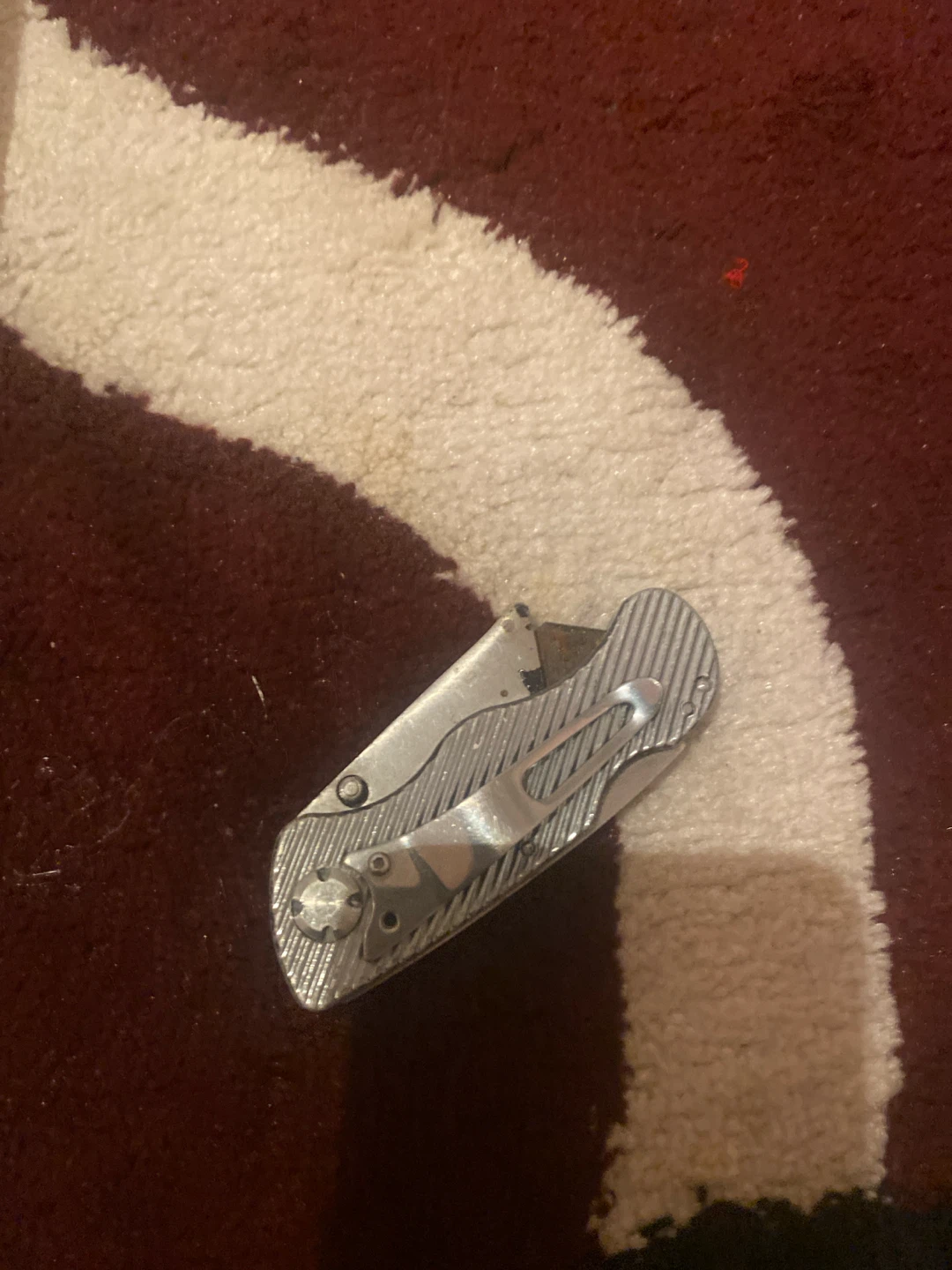 Folding Pocket Knife with Clip