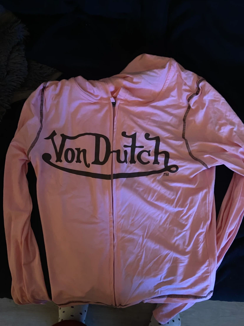 Von Dutch pink zip-up hoodie - photo 2