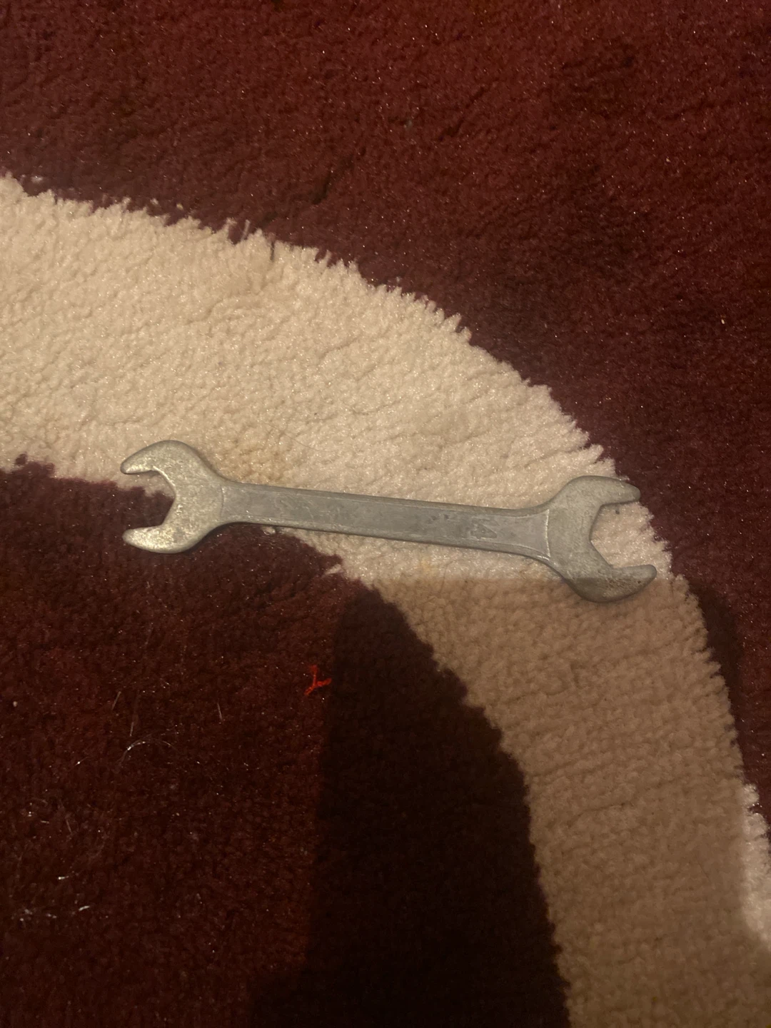 Double Open-End Metal Wrench