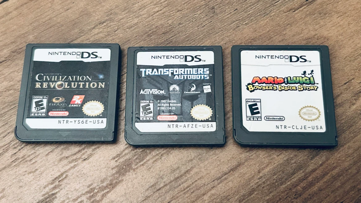 Nintendo DS Games Bundle – Mario & Luigi, Transformer