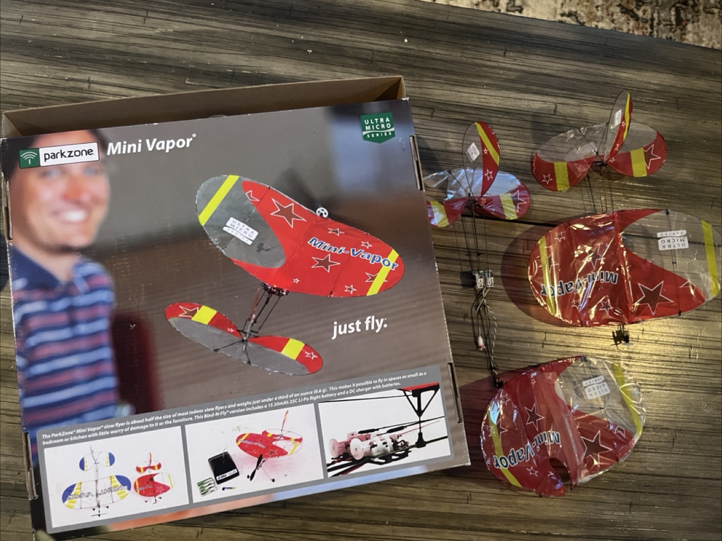 ParkZone Mini Vapor RC Plane Bundle - photo 2