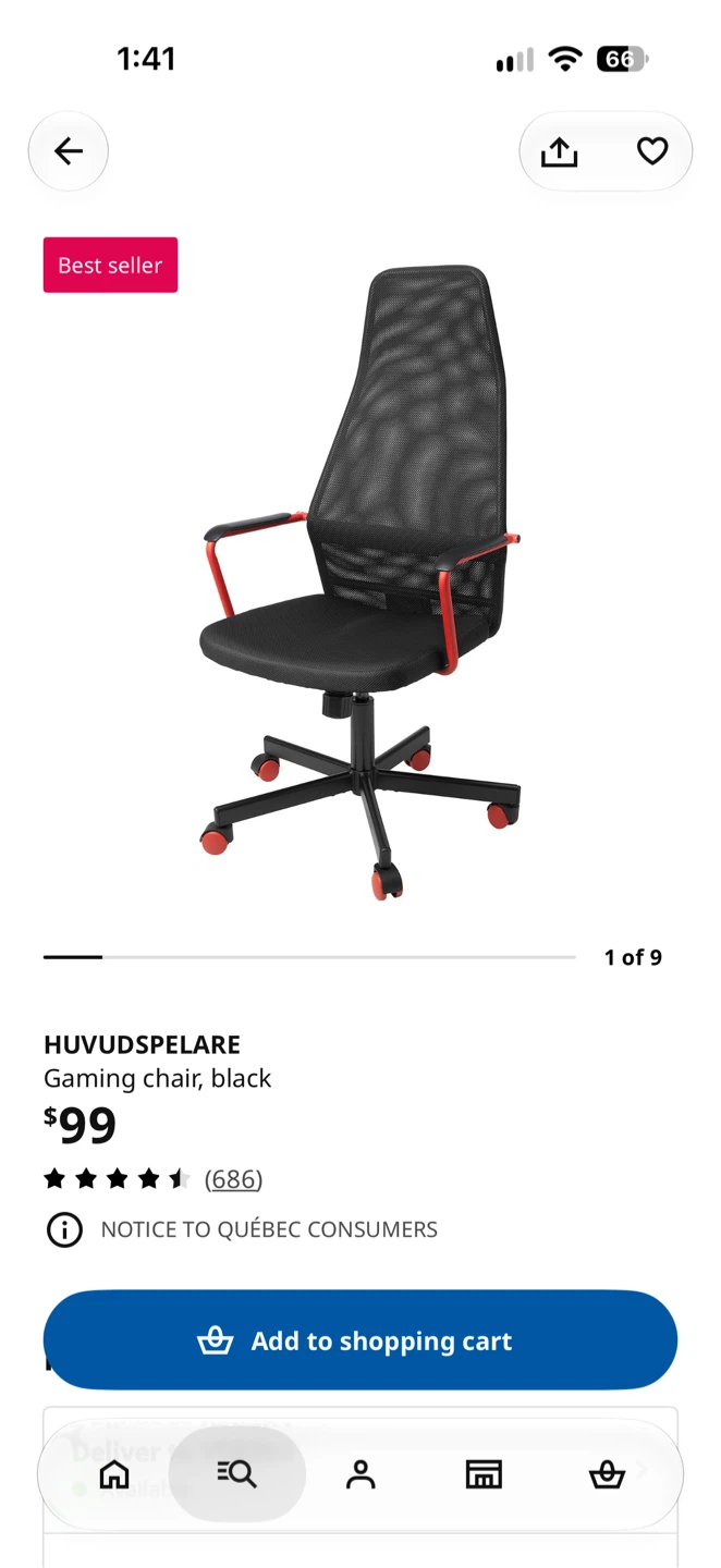 65% OFF - IKEA Gaming chair