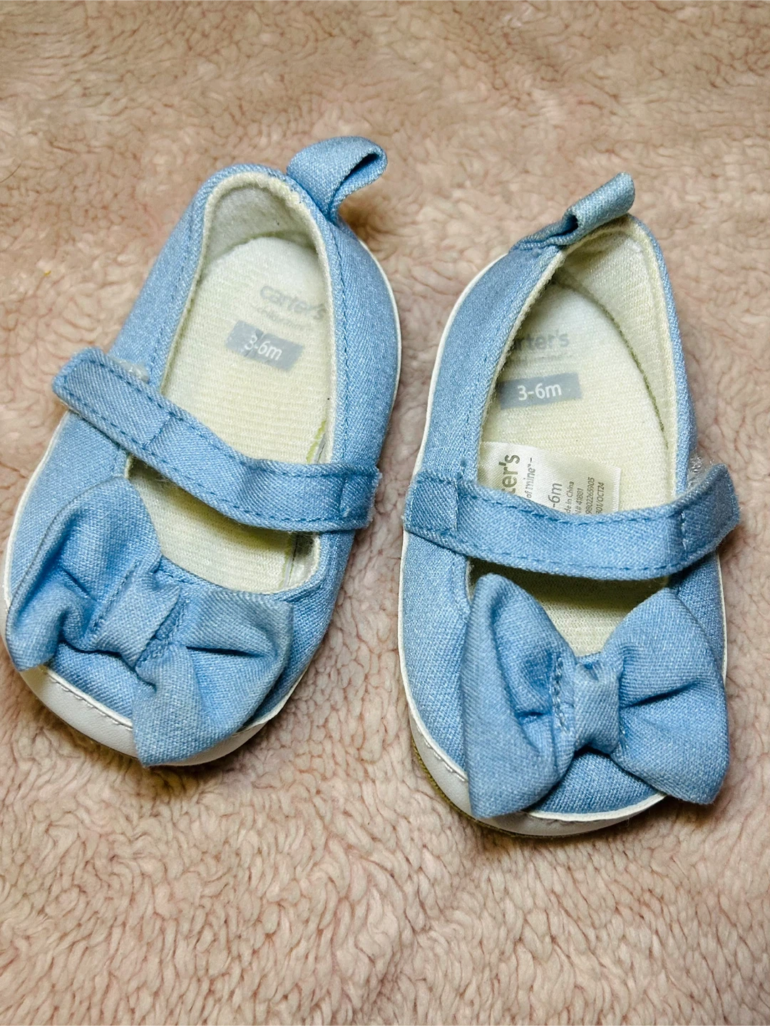 Carter's Child of Mine Baby Shoes 3-6m - photo 2