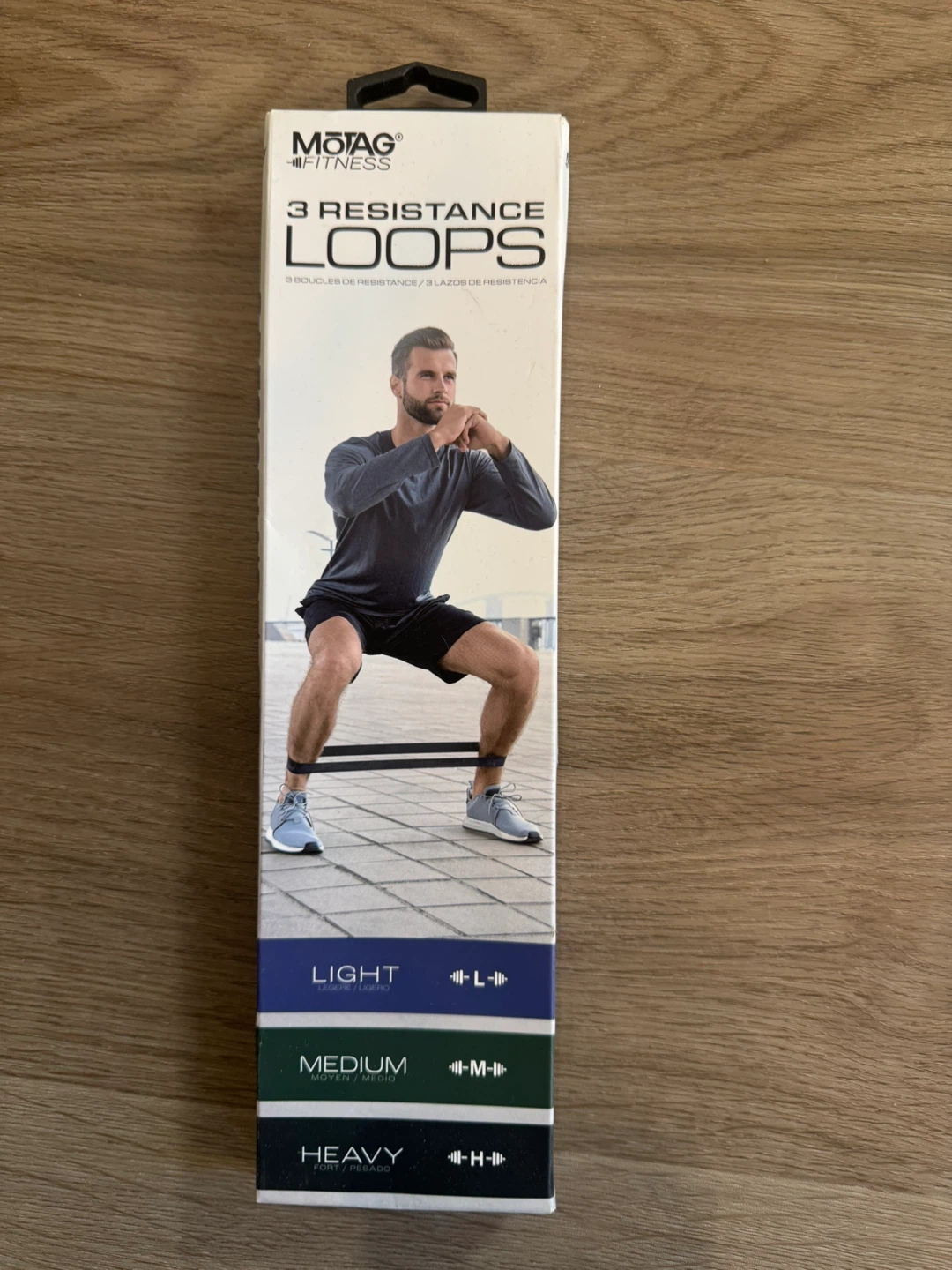 MOTAG Fitness Resistance Loop Bands - Set of 3