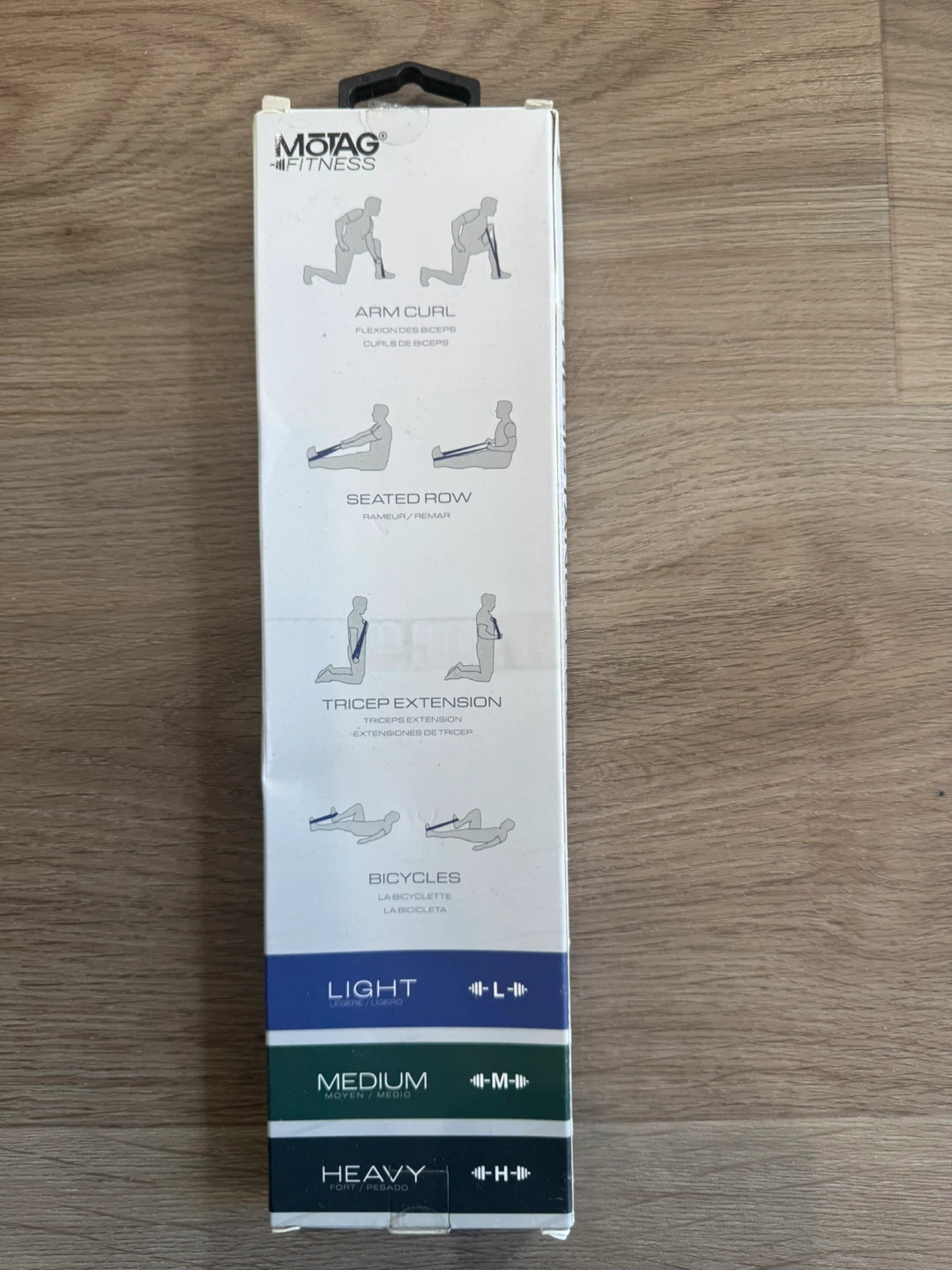 MOTAG Fitness Resistance Loop Bands - Set of 3 - photo 2
