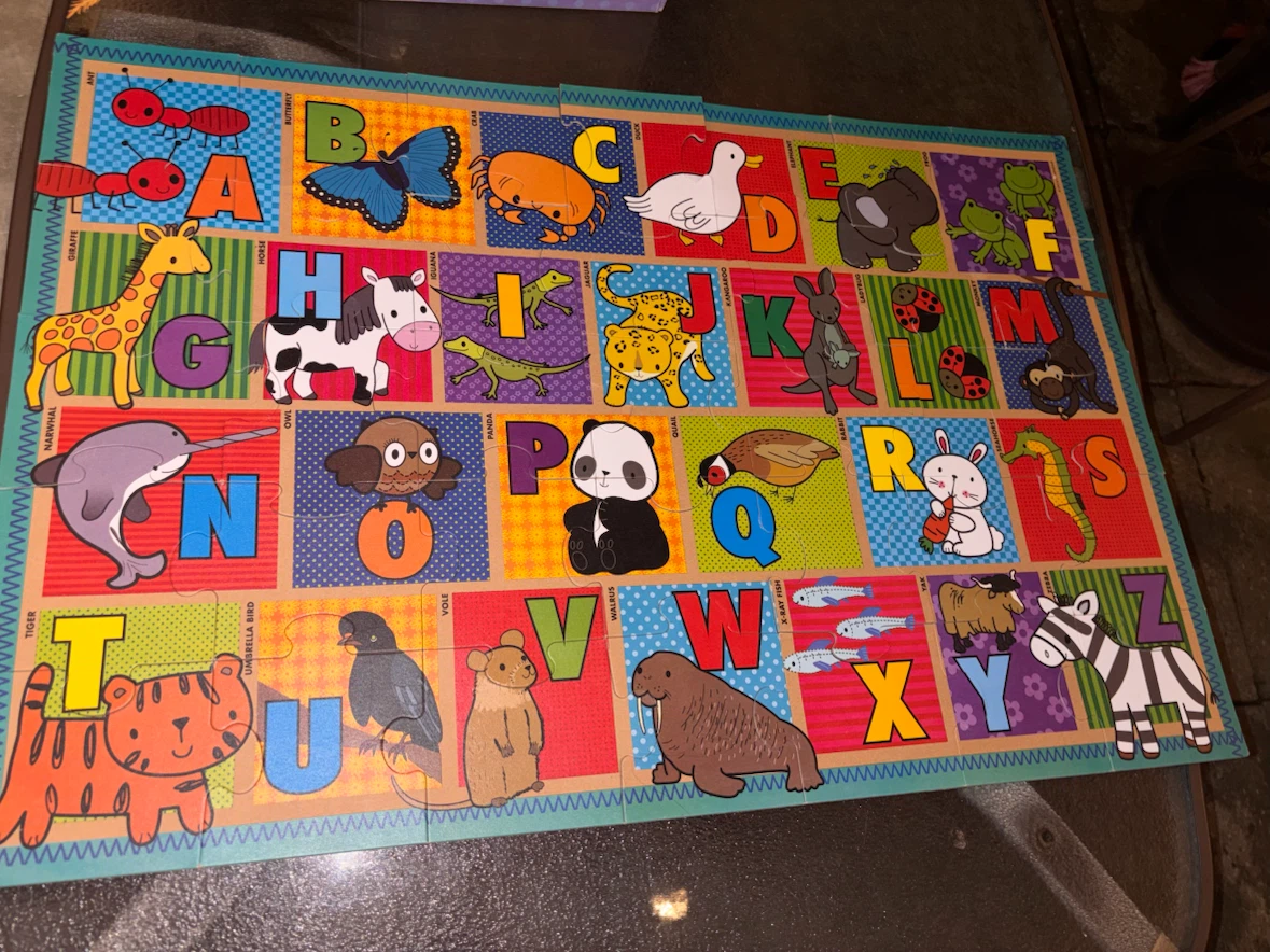 Innovative Kids ABC Animals Giant Floor Puzzle