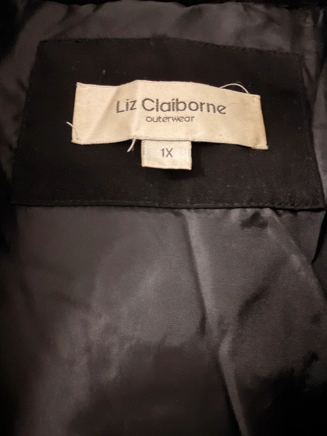 Manteau matelassé femme 1X noir – Excellent état - photo 4