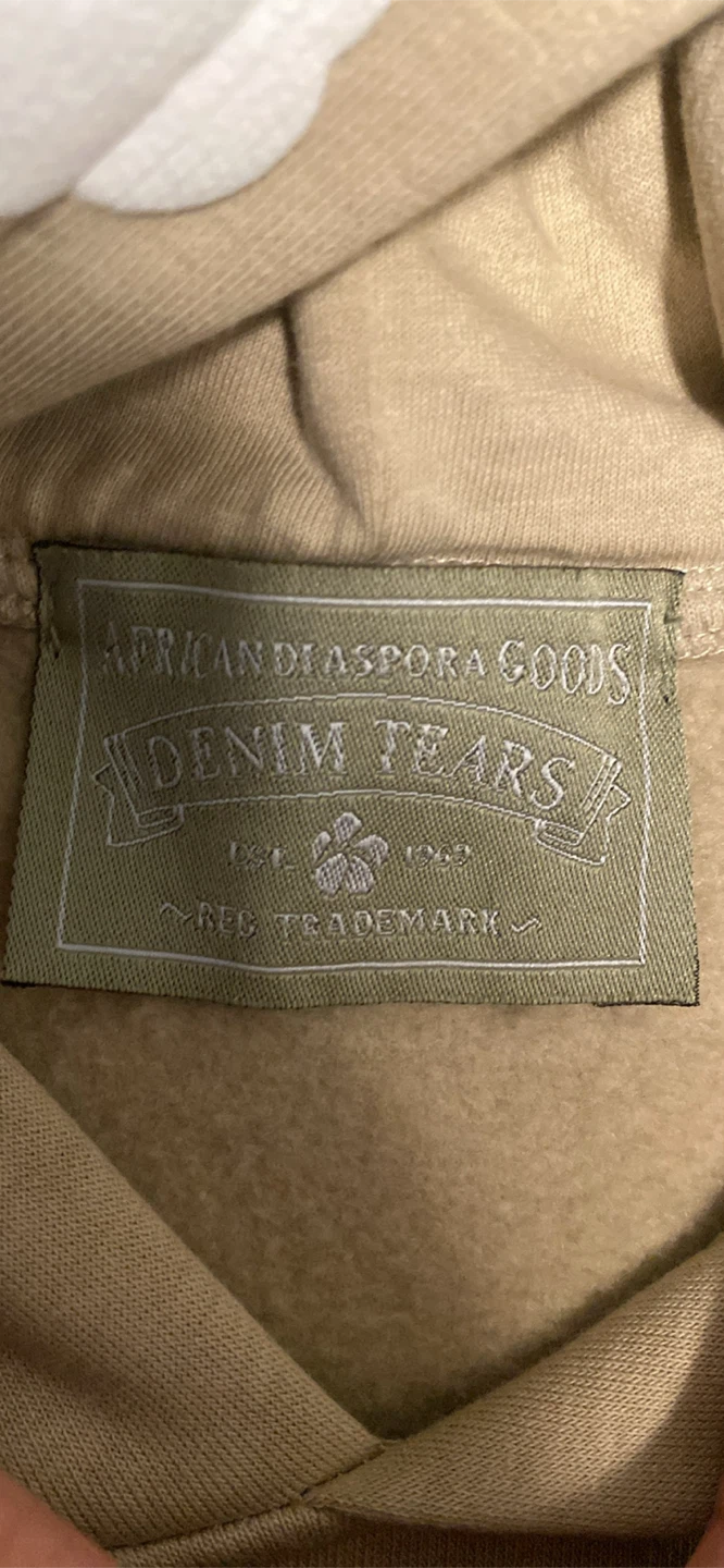 Rep denim tears hoodie - photo 2