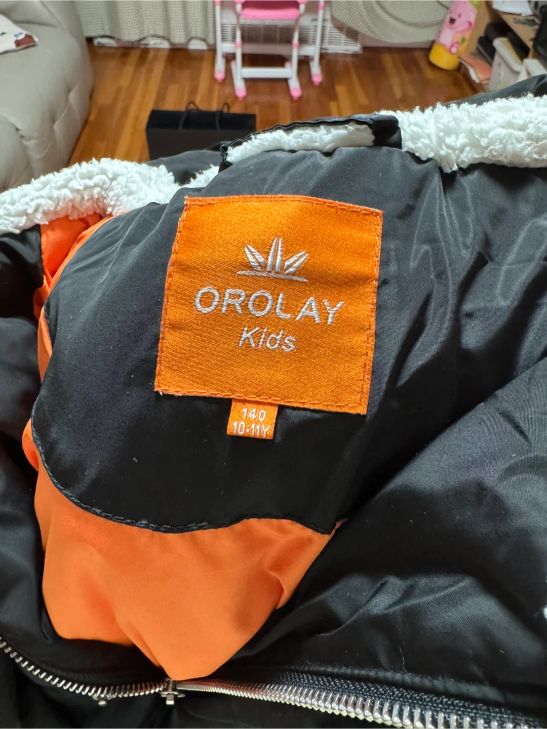 Orolay Kids Winter Puffer Jacket Black - photo 3