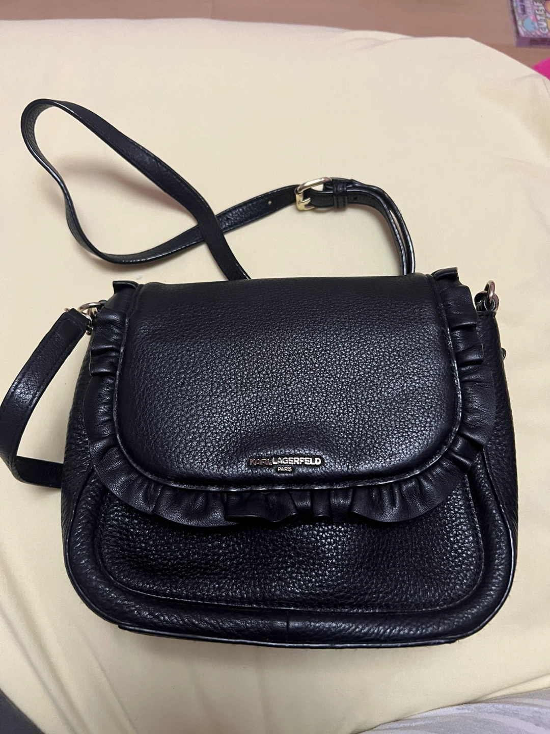 Karl Lagerfeld Black Crossbody Bag