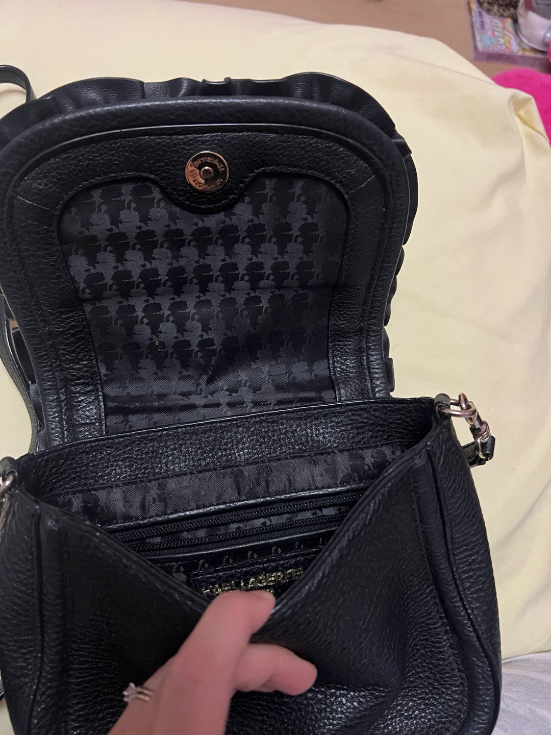 Karl Lagerfeld Black Crossbody Bag - photo 4