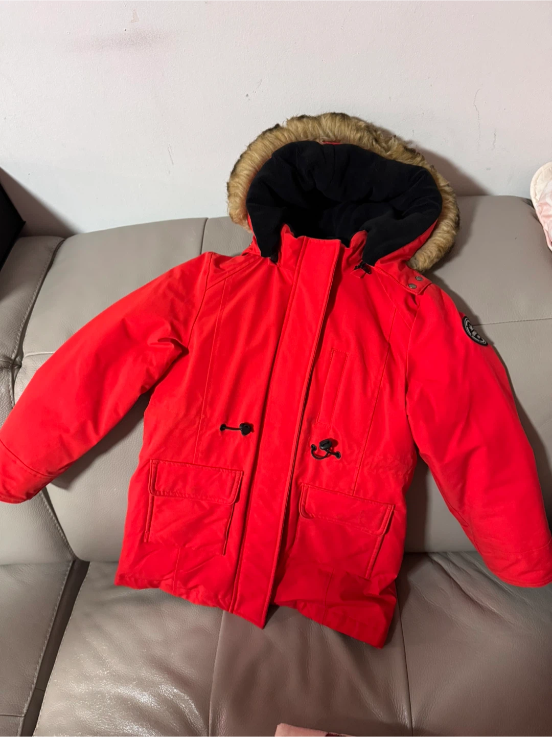 Orolay Kids Red Winter Parka