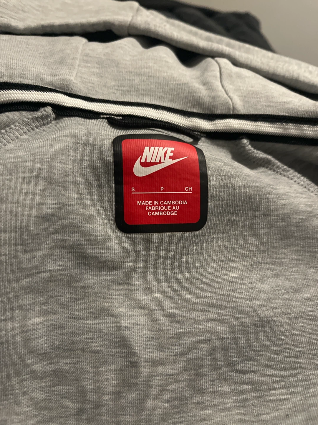 Nike Tech Fleece Full Zip Hoodie Grey Size Small - photo 3
