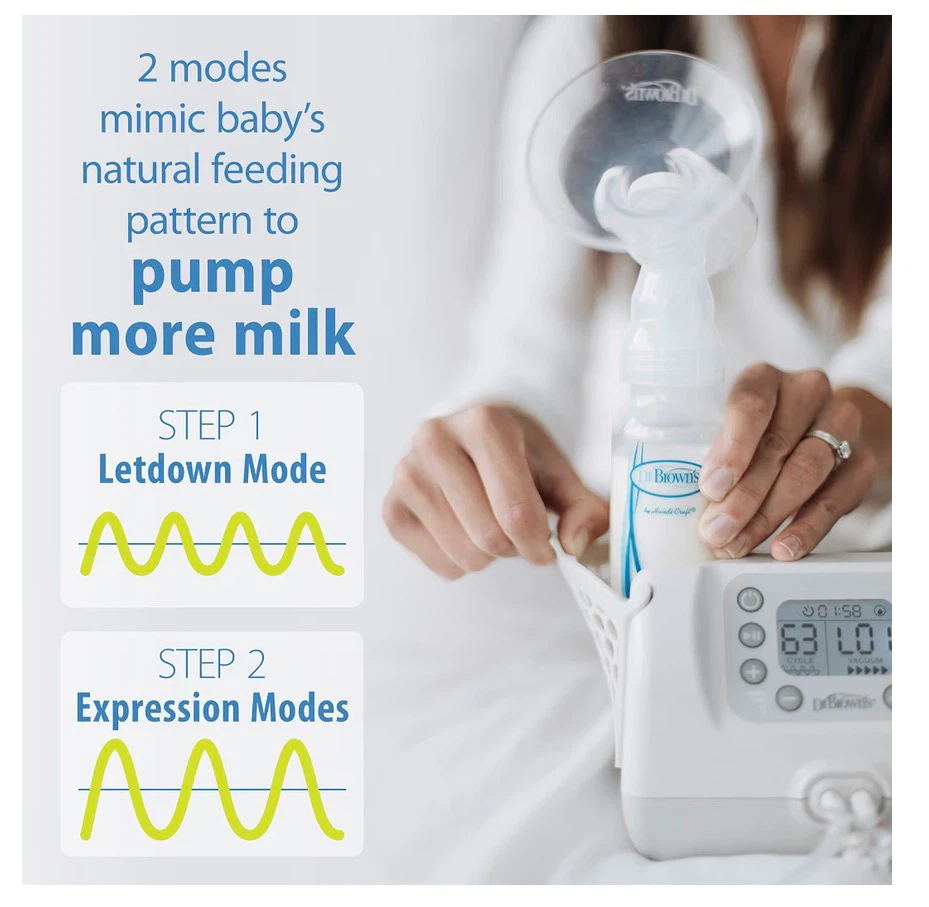 Dr. Brown's Customflow Double Electric Breast Pump - photo 2