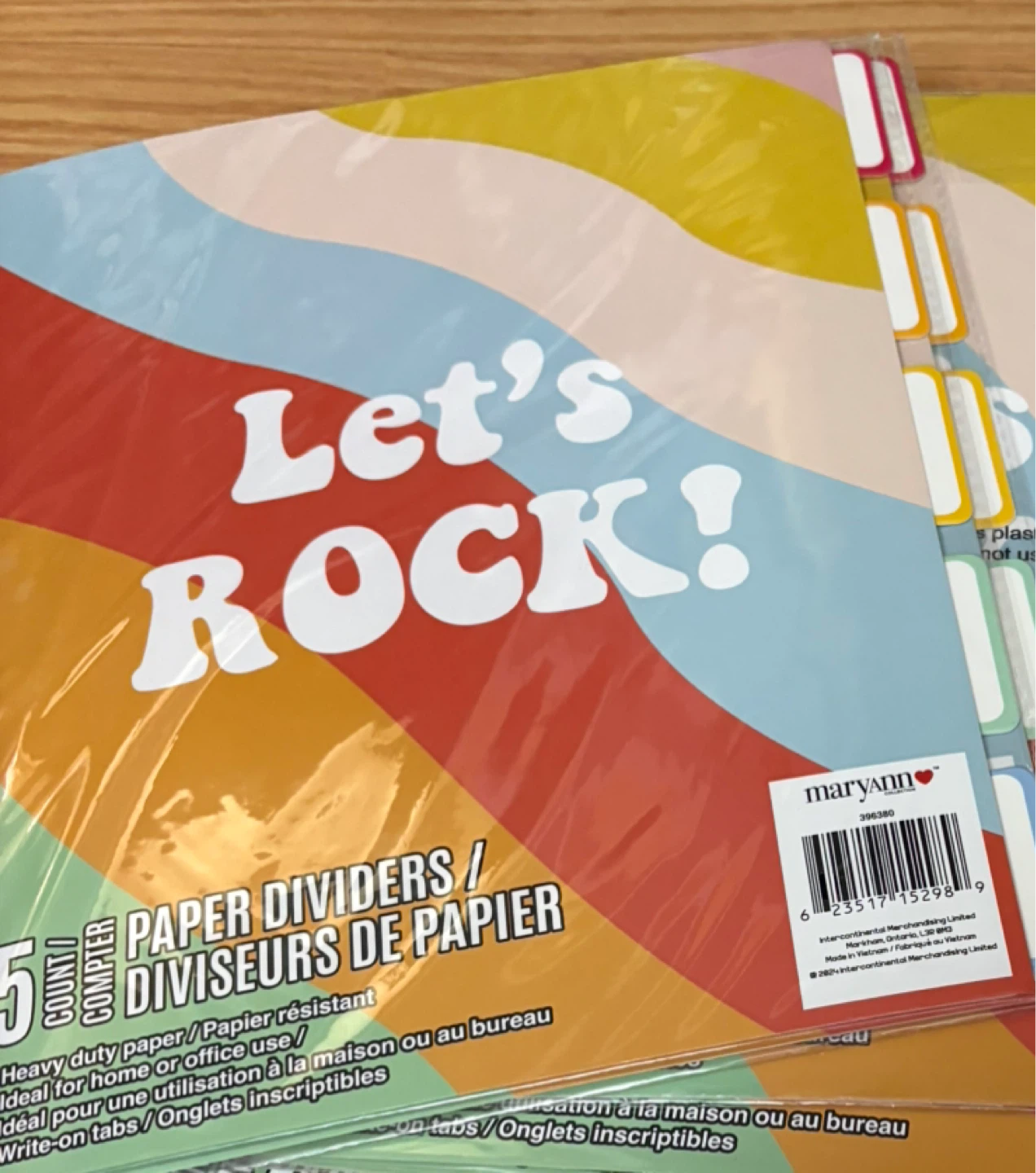 Maryann 5-Count Paper Dividers