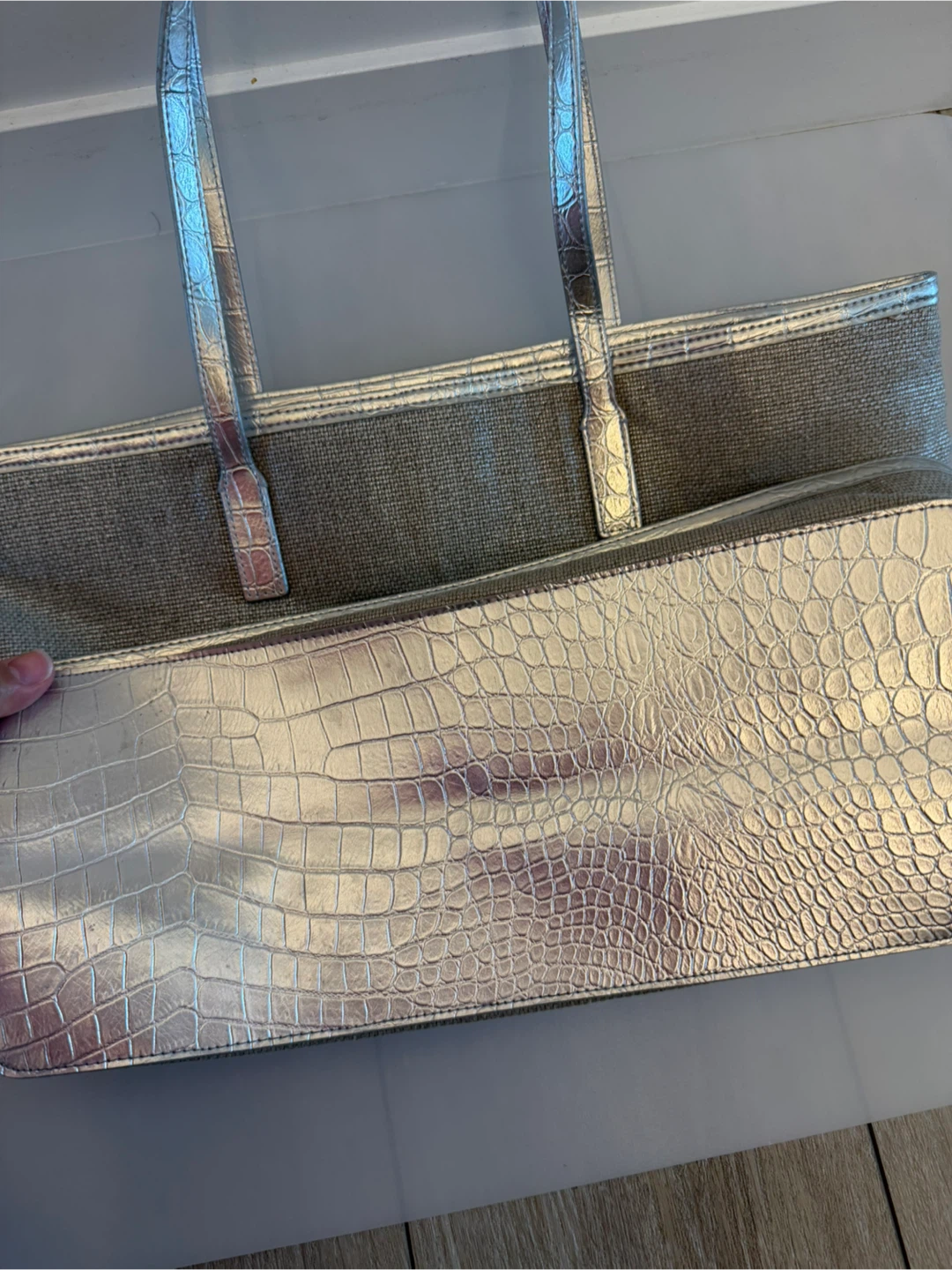 Michael Kors Metallic Tote Bag - photo 3