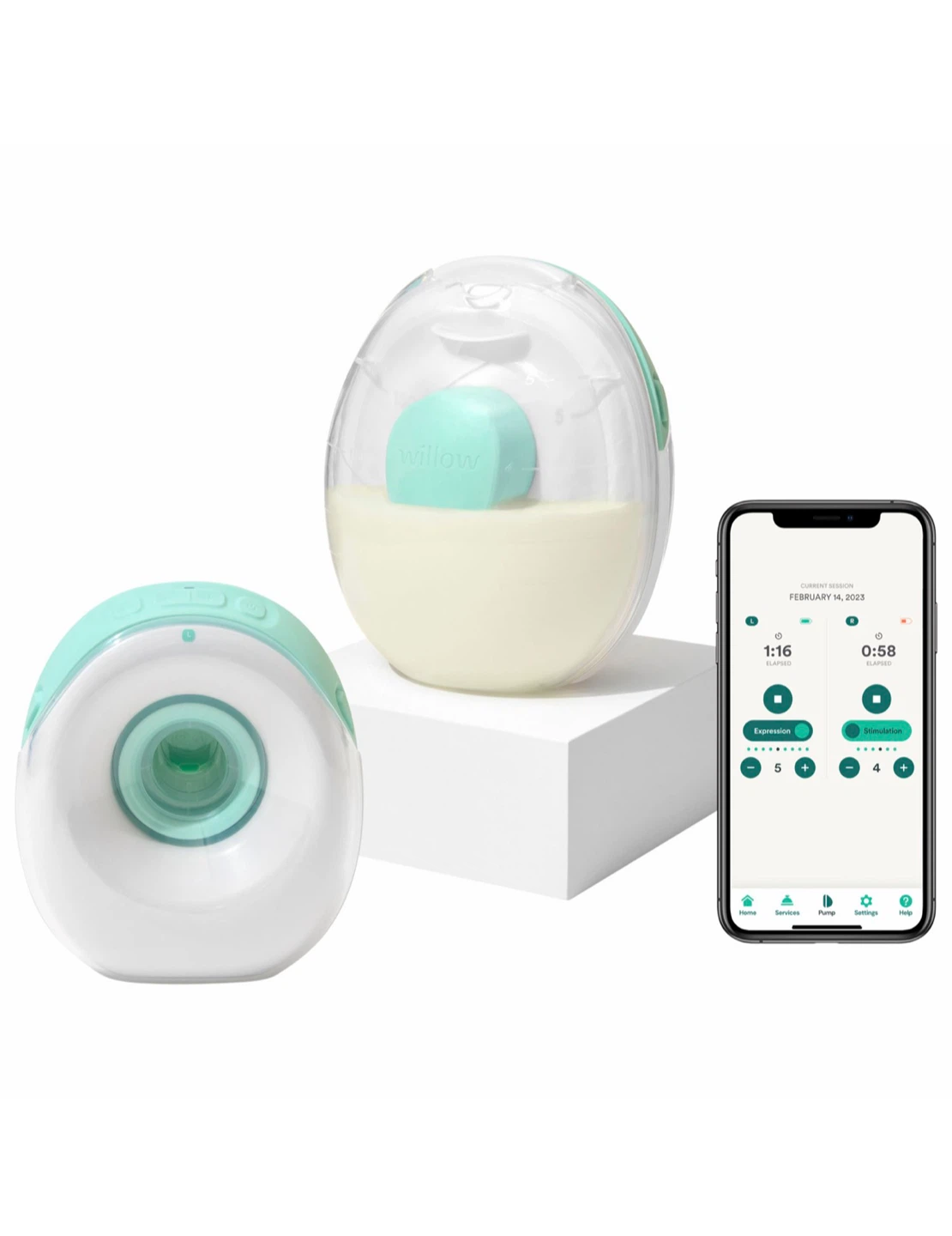 Willow Go Wearable Breast Pump