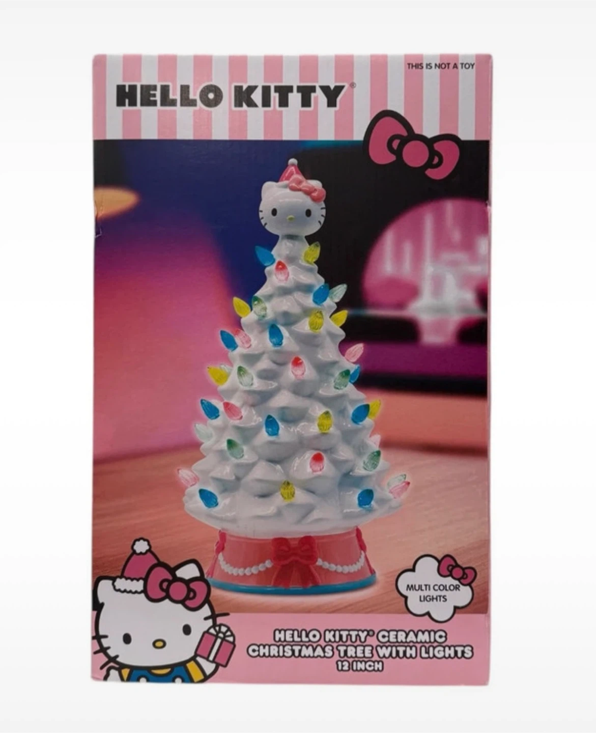Hello Kitty Ceramic Christmas Tree with Lights - photo 2