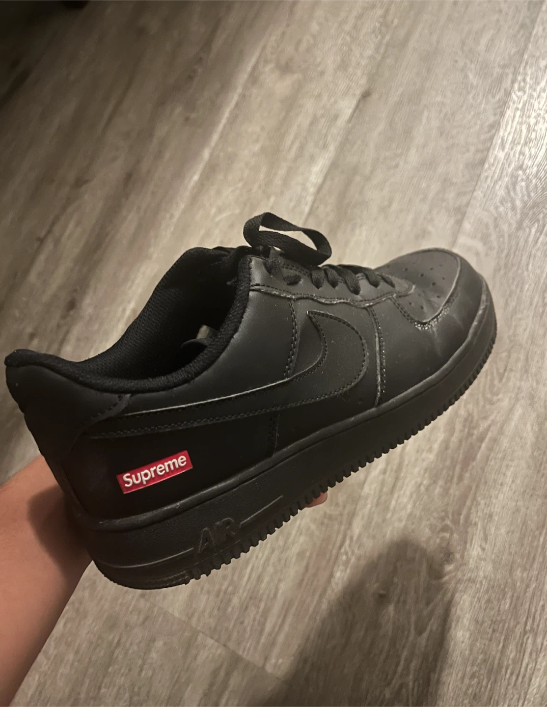 Nike Supreme Air Force 1 Black